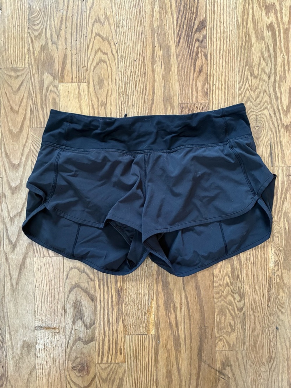 lululemon Women’s Black Performance Running Shorts